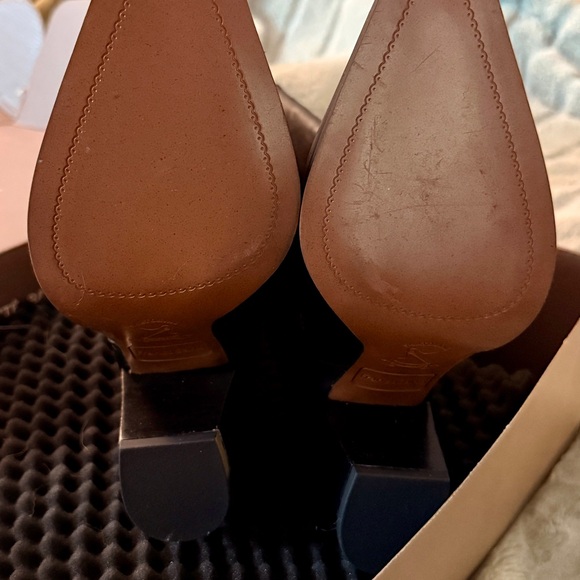 Franco Sarto Jaxon Mid Calf Boots Black Leather NEW Size 7.5M w/ Box - Picture 7 of 16